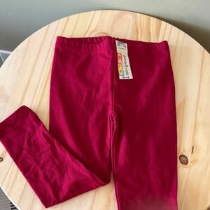 Gymboree Girls' Bright Red Stretch Leggings